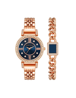 Ensembles Anne Klein Premium Crystal Watch and Bracelet   | CJA-3634024